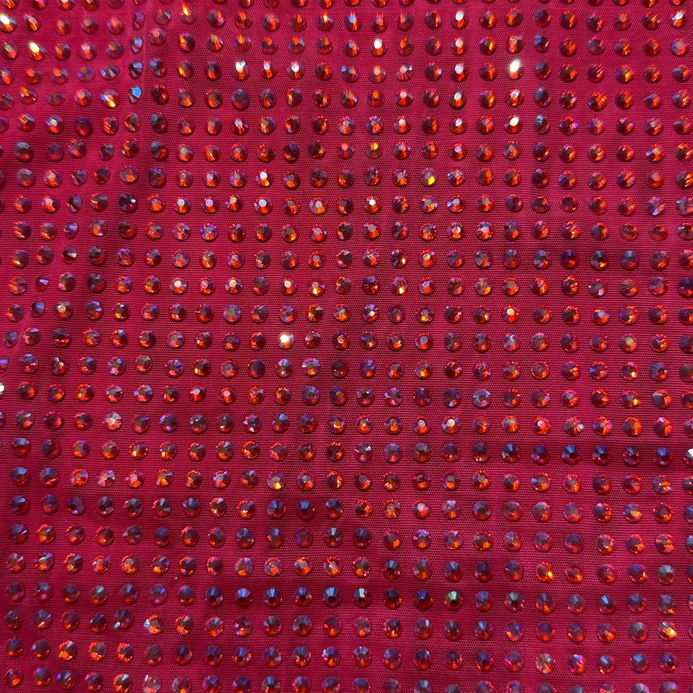 Oh Polly Red Sequin Bodycon Mini Dress for women. Size 4 - Picture 7 of 13